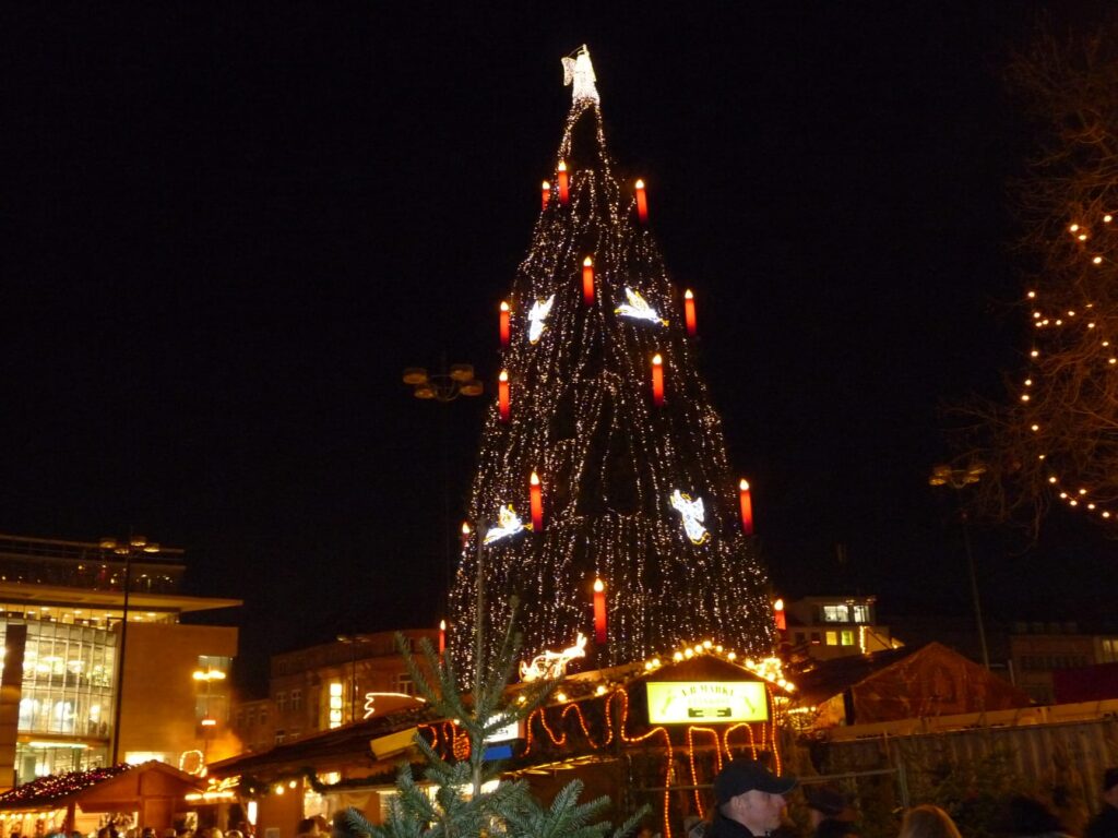 Weihnachtsbaum Weihnachtsmarkt Dortmund